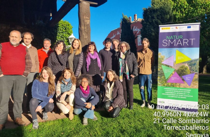 Primera reunión presencial del GO NaturSmart en Segovia